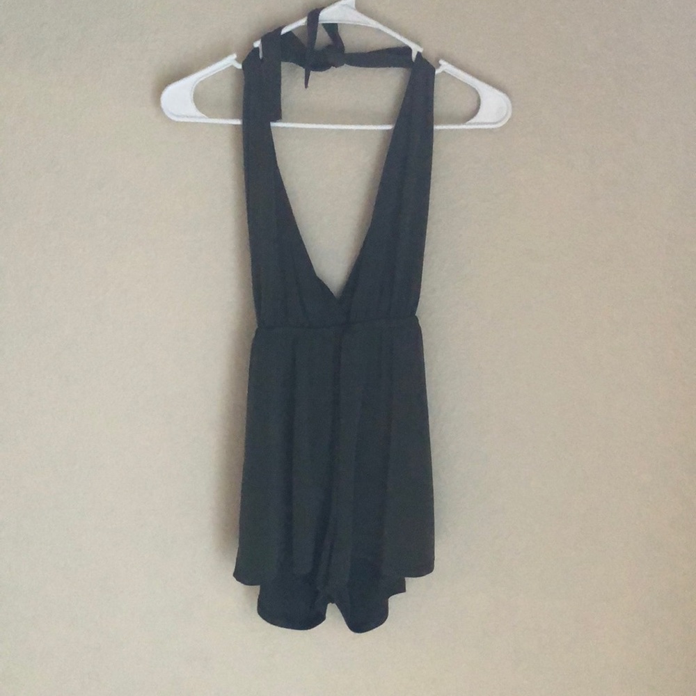 Deep v romper